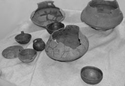 Soubor keramiky z hrobů X a XIV z Holína